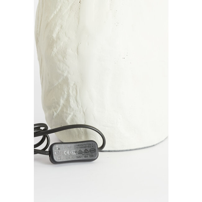 Light en Living Lampvoet 21x19x29 cm MAVELLE crème