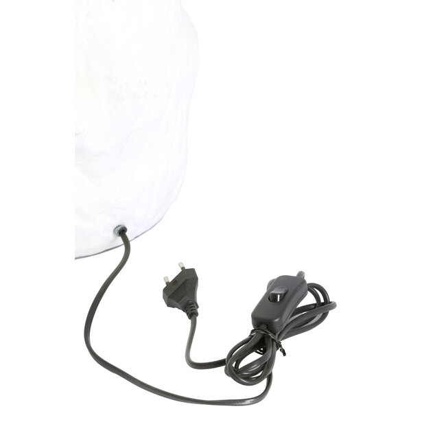 Light en Living Lampvoet 25X20X36 cm MAVELLE crème