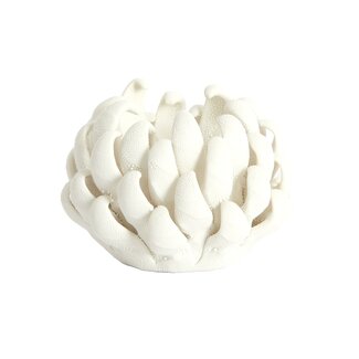 Light en Living Theelicht Ø10,5x7,5 cm SERINA porselein crème