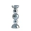Light en Living Kaarsenhouder Ø10x26,5 cm ITINGA glas  bubbel smoke