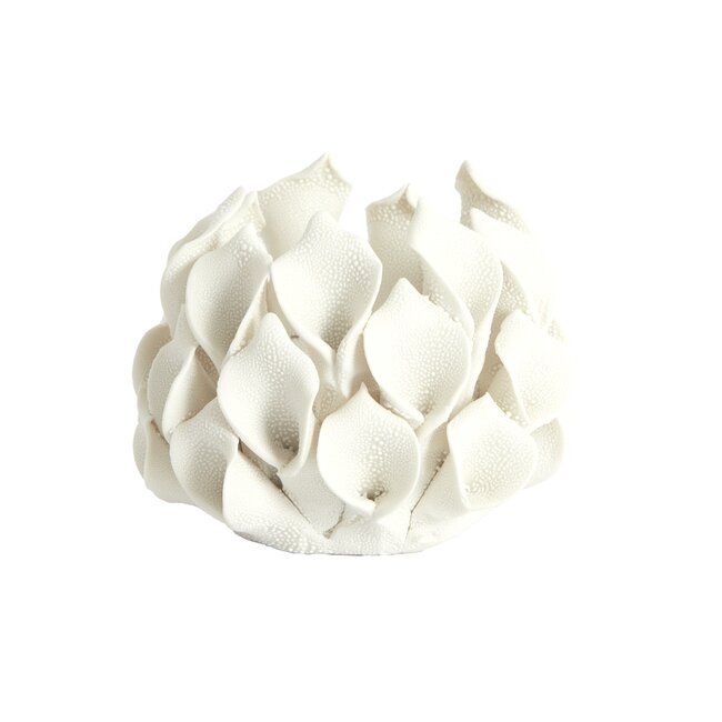 Light en Living Theelicht  Ø10x8 cm  cm SOREJA porselein creme