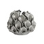 Light en Living Theelicht  Ø10x8 cm  cm SOREJA porselein zilver
