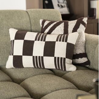 By Boo Kussen Twist 35x55 cm – bruin