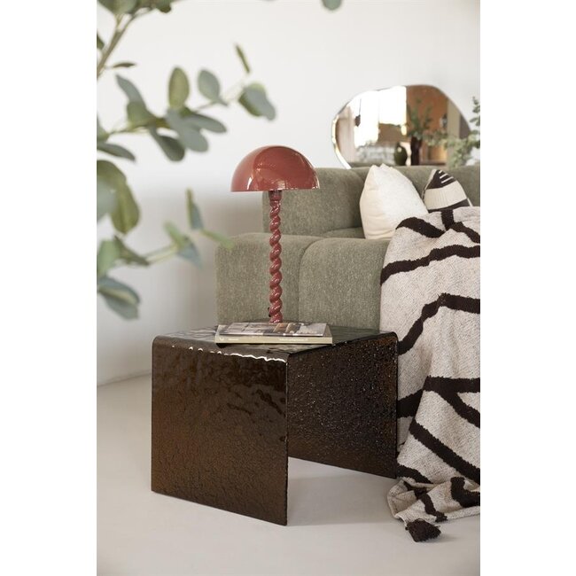 By Boo Bijzettafel Ripple glas