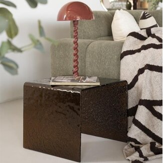 By Boo Bijzettafel Ripple glas