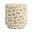 Light en Living Poef Ø40x44 cm DAVONTE taupe+beige