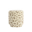 Light en Living Poef Ø40x44 cm DAVONTE taupe+beige
