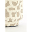 Light en Living Poef Ø40x44 cm DAVONTE taupe+beige