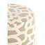 Light en Living Poef Ø40x44 cm DAVONTE taupe+beige
