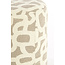 Light en Living Poef Ø40x44 cm DAVONTE taupe+beige