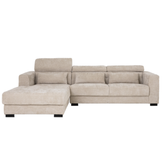 Tower Living Bank Brighton - 3 zits + Chaise Longue Links - Ivory 15 Tower Living Bank Brighton - 3 zits + Chaise Longue Links - Ivory 15