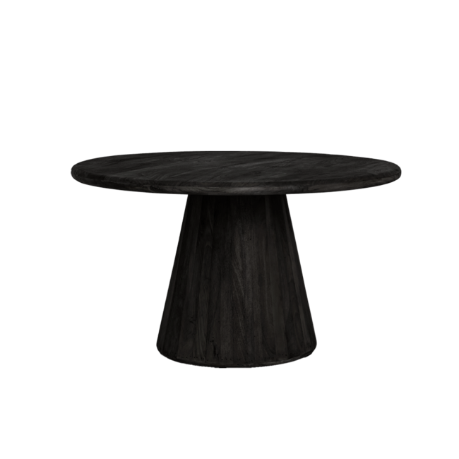 Tower Living Asti Eetkamertafel rond zwart 150 cm