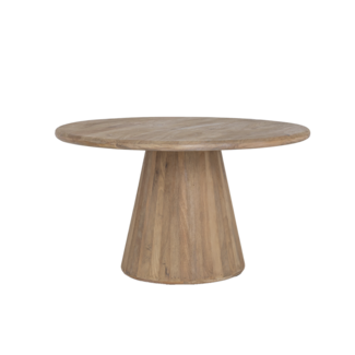 Tower Living Asti Eetkamertafel rond naturel 130 cm Tower Living Asti Eetkamertafel rond naturel 130 cm