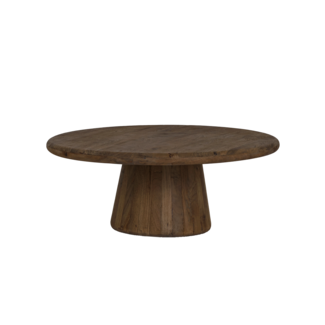 Tower Living Asti Salontafel rond bruin 90 cm Tower Living Asti Salontafel rond bruin 90 cm