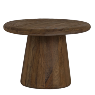 Tower Living Asti Bijzettafel rond bruin 60 cm Tower Living Asti Bijzettafel rond bruin 60 cm