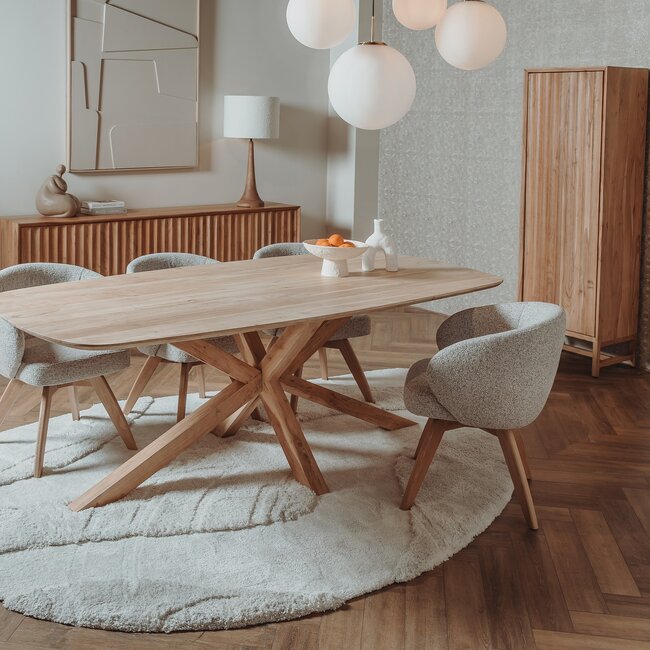 Tower Living Crotone Eetkamertafel 240 cm