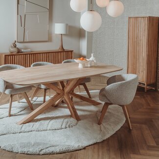Tower Living Crotone Eetkamertafel 220 cm
