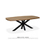 WoonMax Eettafel Deens ovaal Costa - 5 afmetingen - Diverse kleuren