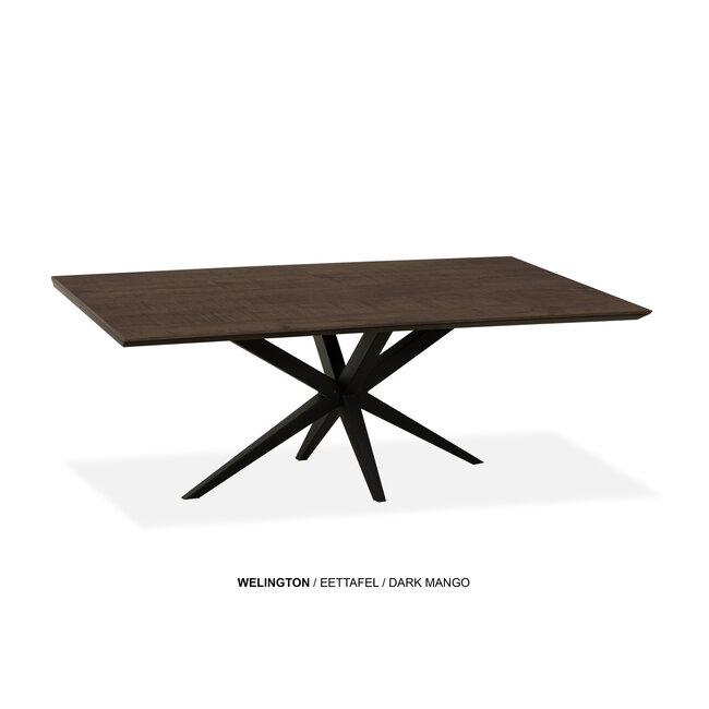 WoonMax Eettafel Wellington Rechthoek Lamulux  - Diverse kleuren en afmetingen