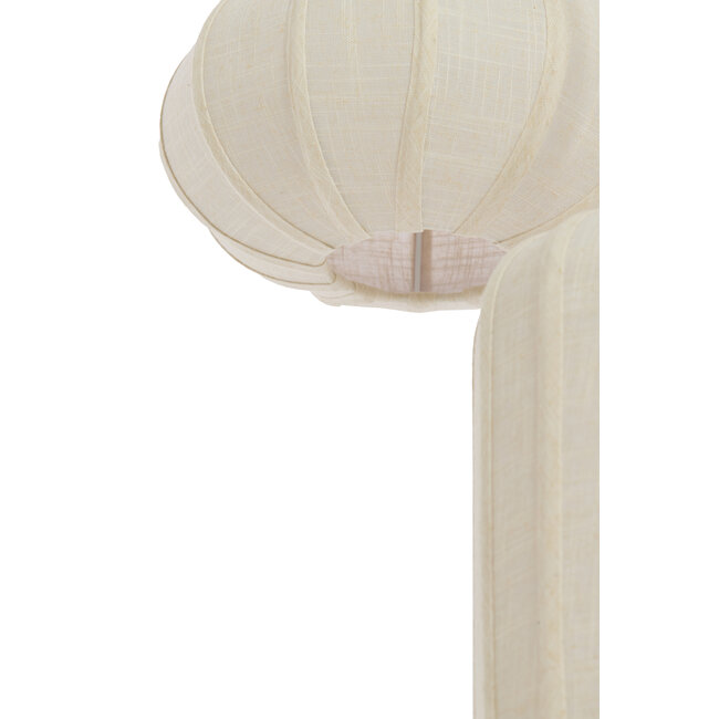 Light en Living Hanglamp 3L Ø38x34 cm TUFIA linnen cream