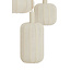 Light en Living Hanglamp 3L Ø38x34 cm TUFIA linnen cream