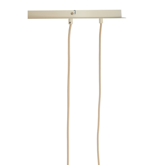 Light en Living Hanglamp 3L Ø38x34 cm TUFIA linnen cream