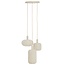 Light en Living Hanglamp 3L Ø38x34 cm TUFIA linnen cream