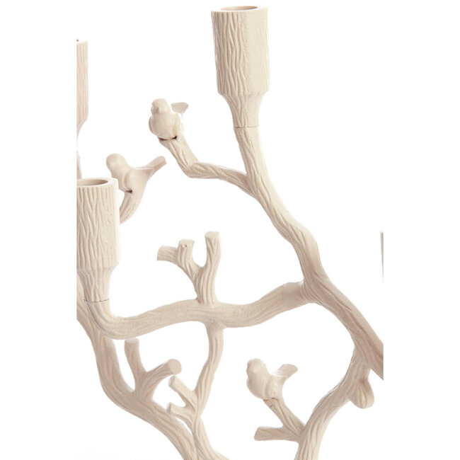 Light en Living Kandelaar 3L 26x11x42 cm JARDIA creme