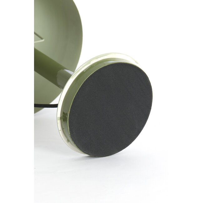 Light en Living Tafellamp Ø25x37 cm MARIVET olijf  groen+licht groen