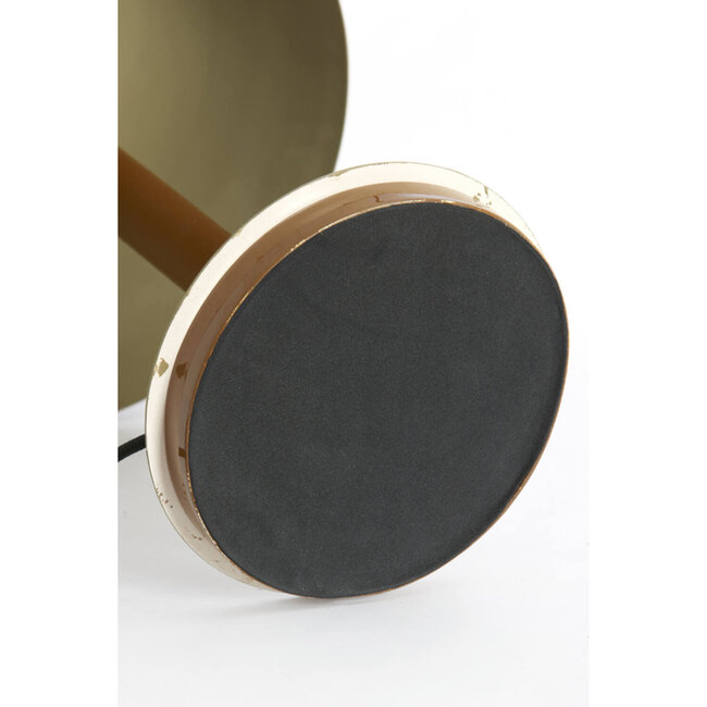 Light en Living Tafellamp Ø25x37 cm MARIVET zand+bruin