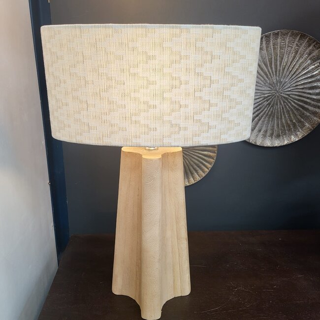 Light en Living Kap ovaal recht smal 38-17,5-19 cm JINX wit