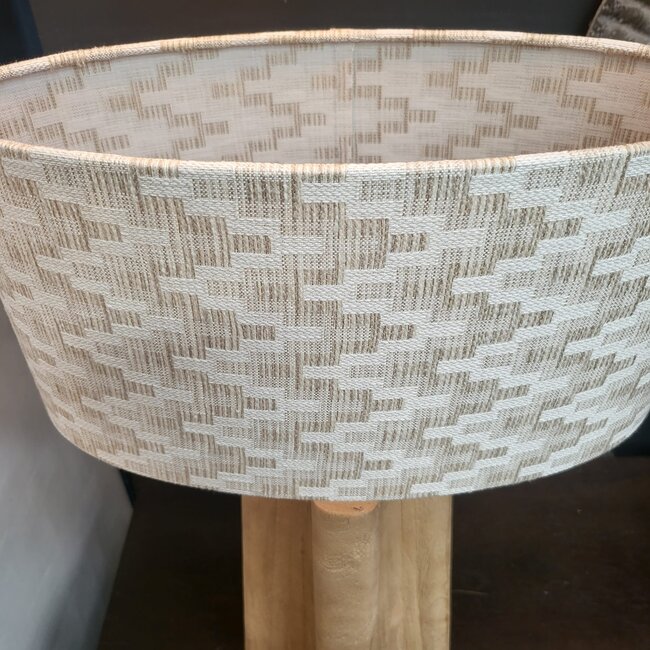 Light en Living Kap ovaal recht smal 38-17,5-19 cm JINX wit