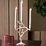 Light en Living Kandelaar 3L 26x11x42 cm JARDIA creme
