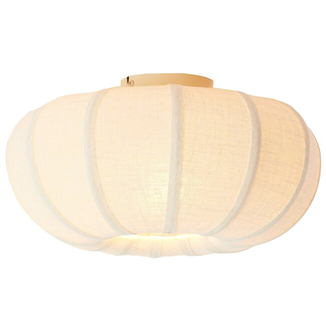 Light en Living Plafondlamp Ø40x21,5 cm ZOSIA linnen crème