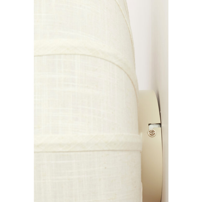 Light en Living Plafondlamp Ø50x24,5 cm ZOSIA linnen Crème