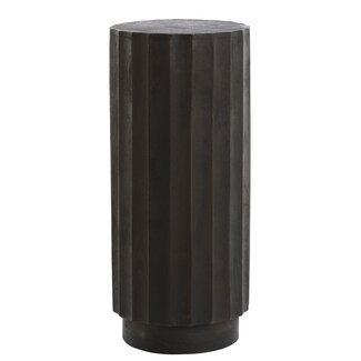 Light en Living Zuil Ø35x80 cm ELLENA Hout mat donkerbruin