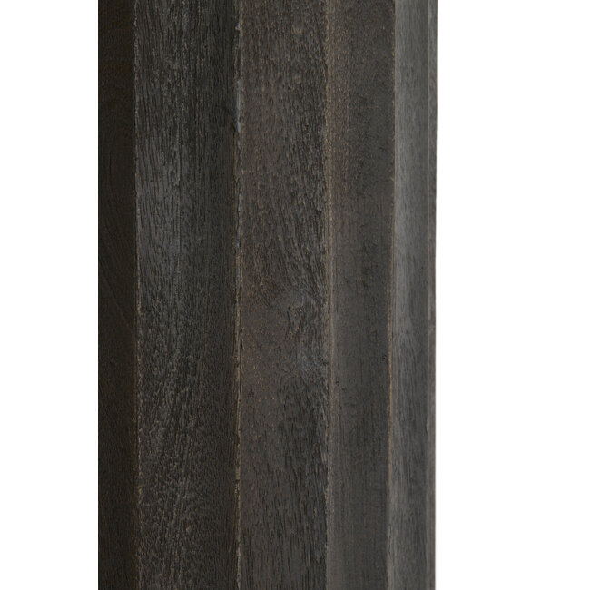 Light en Living Zuil ELLENA Ø35x60 cm | Hout Donkerbruin Mat – Light & Living