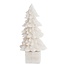 Light en Living Ornament CHRISTMAS TREE Ø13x25 cm Beige – Light & Living