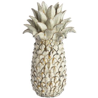 Light en Living Ornament Ø22,5x39,5 cm NANASI keramiek olijfgroen