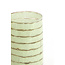 Light en Living Theelicht Ø14x20 cm DRONERI glas helder+mint groen