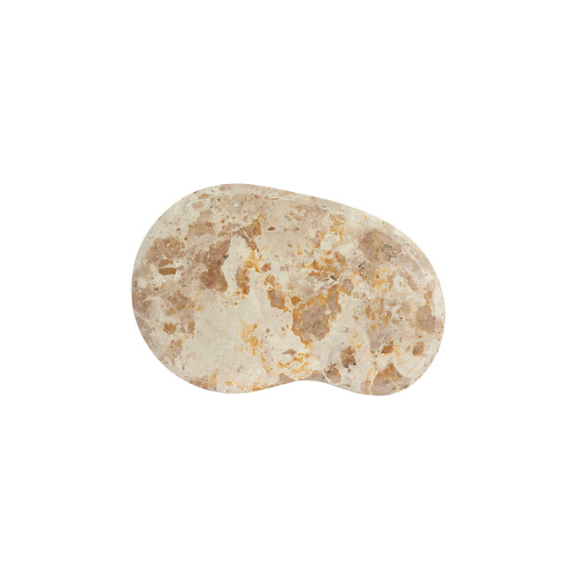 Light en Living Salontafel GIULIO 51x33x36 cm – Taupe Marmer & Antique Bronze | Light & Living