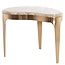 Light en Living Salontafel Giulio 65x39x41 cm – Taupe Marmer & Antique Bronze | Light & Living