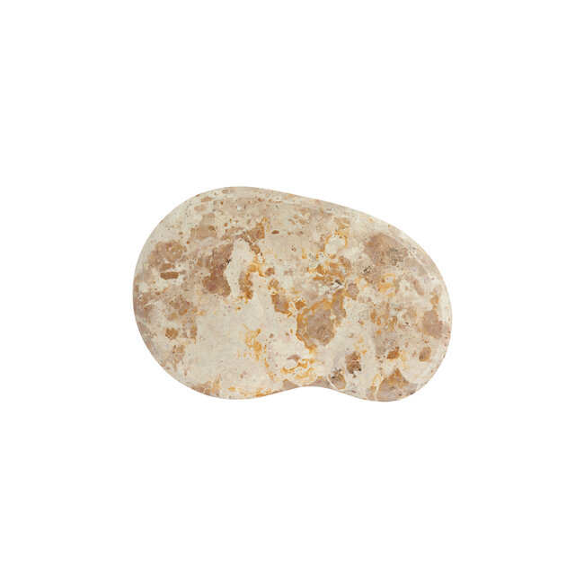 Light en Living Salontafel Giulio 65x39x41 cm – Taupe Marmer & Antique Bronze | Light & Living