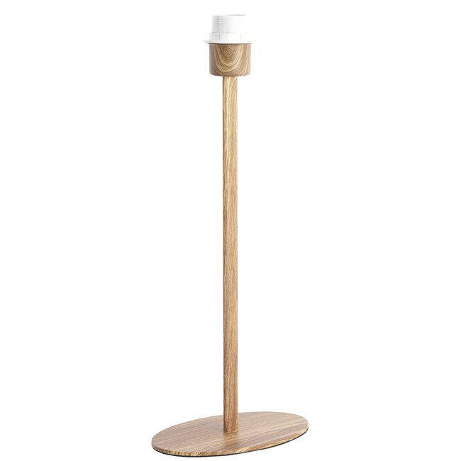 Light en Living Lampvoet CERINI 20x13x46 cm – Houtprint Naturel | Light & Living