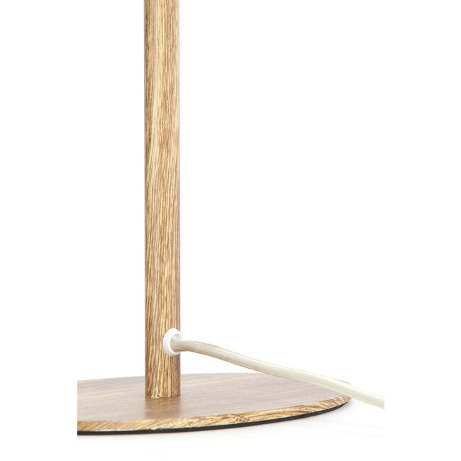 Light en Living Lampvoet CERINI 20x13x46 cm – Houtprint Naturel | Light & Living