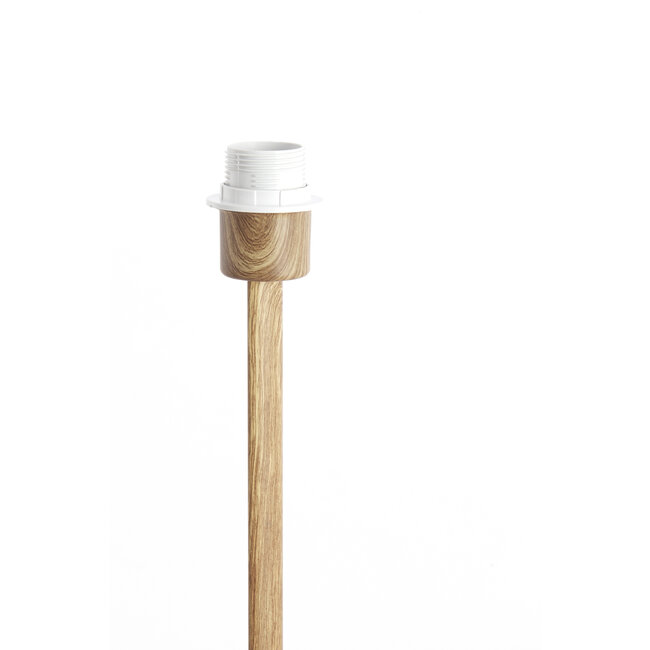 Light en Living Lampvoet CERINI 20x13x46 cm – Houtprint Naturel | Light & Living
