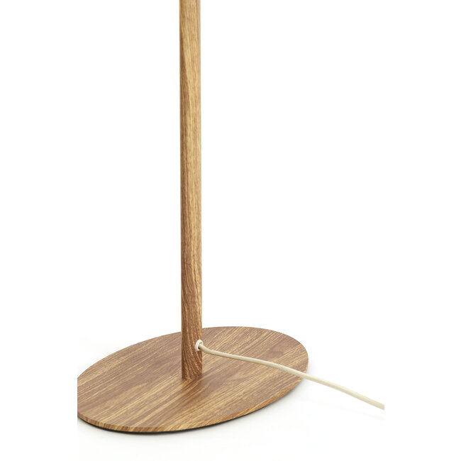 Light en Living Vloerlamp CERINI 30x20x130 cm – Houtprint Naturel | Light & Living