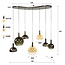 WoonStijl Hanglamp 4+3L Cluster