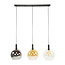 WoonStijl Hanglamp 3L Sfera tricolore