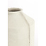 Light en Living Bloempot deco 35x32x57 cm NORIC mat crème